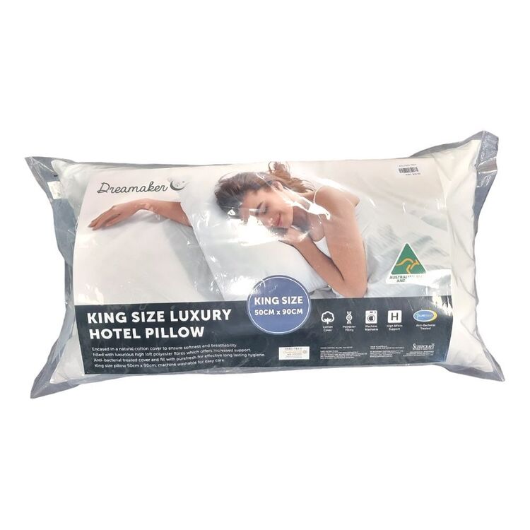 Dreamaker Hotel Luxury Pillow King Standard