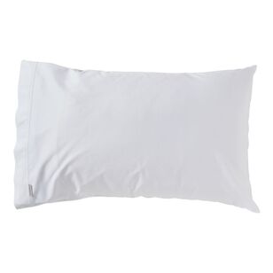 Elysian 500 Thread Count Egyptian Cotton Standard Pillowcase Pair White Standard