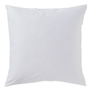 Elysian 500 Thread Count Egyptian Cotton Euro Pillowcase Pair White European