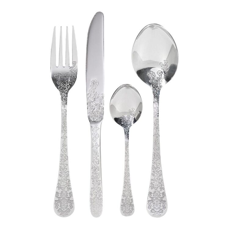 Smith & Nobel Chelsea 24-Piece Cutlery Set Silver