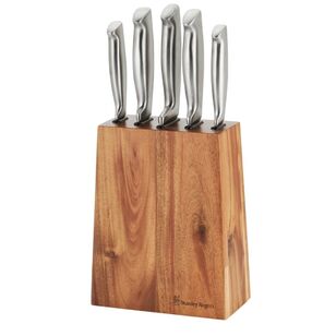 Stanley Rogers 6-Piece Tapered Vertical Knife Block