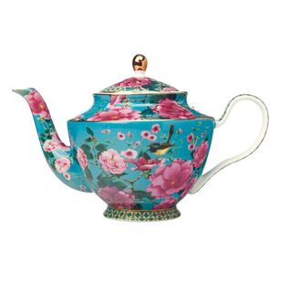 Maxwell & Williams Teas & C's Silk Road 1L Teapot & Infuser Aqua