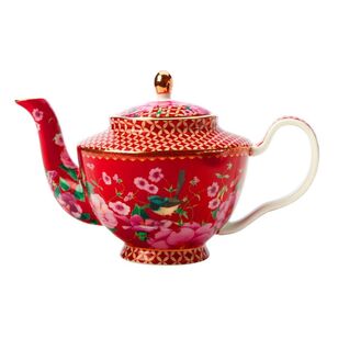 Maxwell & Williams Teas & C's Silk Road 500 ml Teapot & Infuser Red