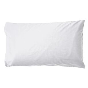 Accessorize Polycotton King 2 Pack Pillowcase White Standard