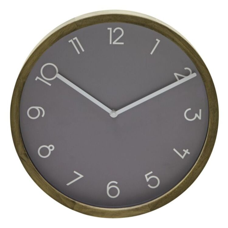 Amalfi Breen Grey Wall Clock