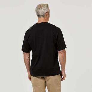 U.S. Polo Assn. Men's Basic Crew Neck T-Shirt With Medium Logo Black Small