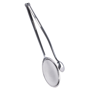 Cuisena Stainless Steel Frying Tongs and Strainer