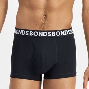 Bonds Men's Everyday Trunk 3 Pack Black