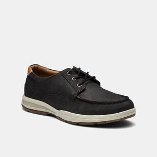 Hush Puppies Men's Experience Lace Up with Cleated Outsole Black