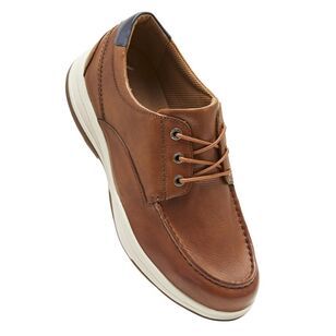 Hush Puppies Men's Experience Lace Up with Cleated Outsole Tan
