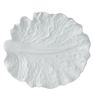 Chyka Home 30.5 cm Garden Patch Serving Platter White