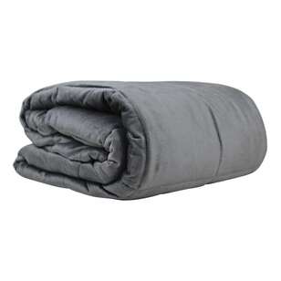 Odyssey Living Weighted Blanket 7kg Charcoal