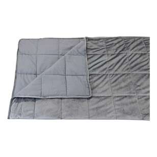 Odyssey Living Weighted Blanket 7kg Charcoal
