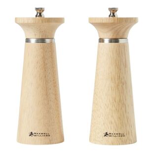 Maxwell & Williams Oslo 16 cm Salt and Pepper Mill Set Natural