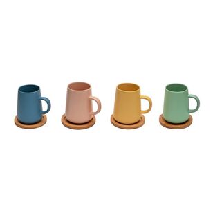 Coffee Culture 320 ml Coffee & Tea Cup with Coasters Matte