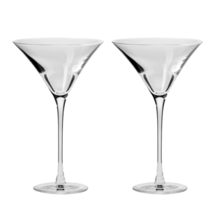 Krosno Duet 170 ml 2-Piece Martini Glass Set