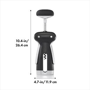 OXO Good Grips Steel Winged Corkscrew with Removable Foil Cutter
