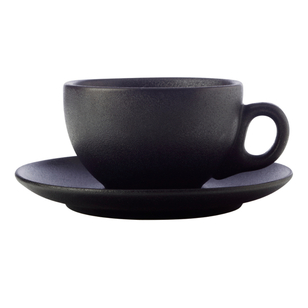 Maxwell & Williams Caviar 250 ml Coupe Cup & Saucer