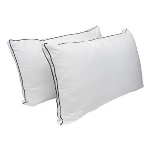 Bas Phillips Silk Blend 2 Pack Pillow White