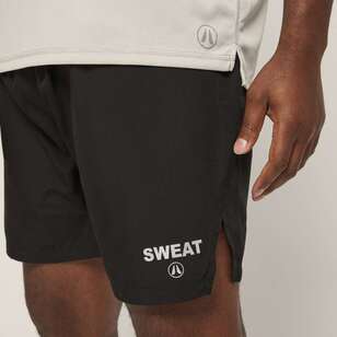 NMA Sweat by NMA Men's 7 Inch Short Black XX Large