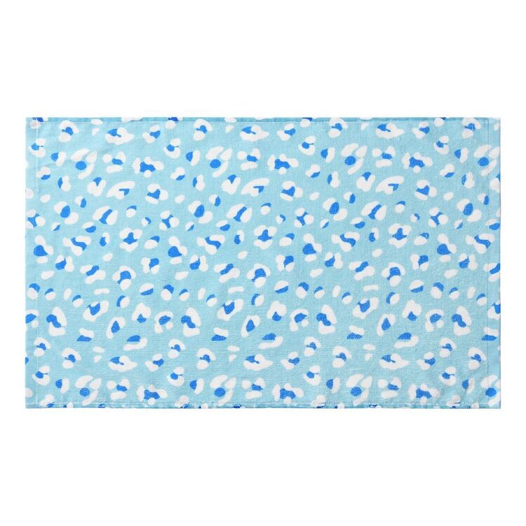 Smith & Nobel Terry 70 x 40 cm Spot Print Tea Towel Blue