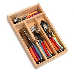 Laguiole Elite 24-Piece Cutlery Set Rainbow