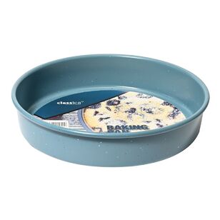 Classica 24.5 x 8 cm Silicon Release Blue Round Baking Pan