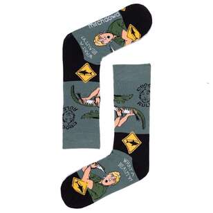 Mitch Dowd Men's Oz Legends Sock 2 Pack Multicoloured 8 - 13