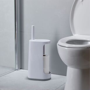 Joseph Joseph Flex Store Toilet Brush With Extra-Large Caddy Grey