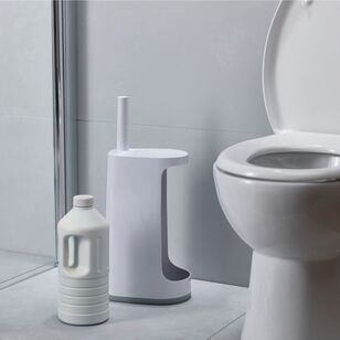 Joseph Joseph Flex Store Toilet Brush With Extra-Large Caddy Grey