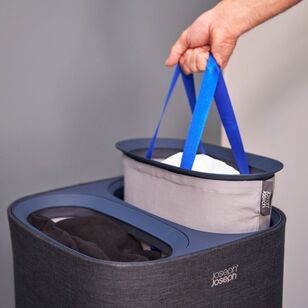 Joseph Joseph Tota 60-Litre Laundry Separation Basket - Carbon Black