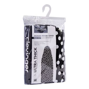 Clevinger Ironing Board Black And White Cover