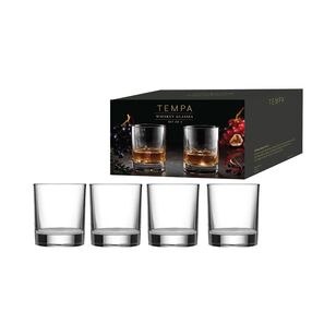 Tempa Quinn Whiskey Glass 4 Pack