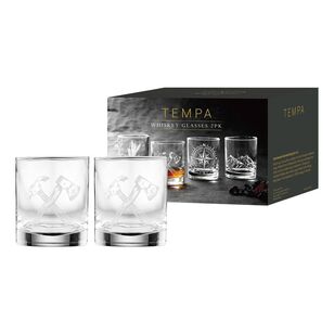 Tempa Atticus Tools Whiskey Glass Set 2 Pack