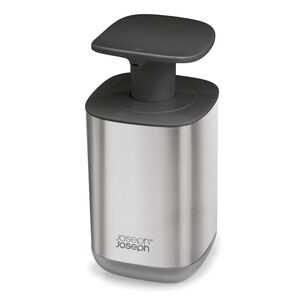 Joseph Joseph Presto Soap Dispenser Steel Grey