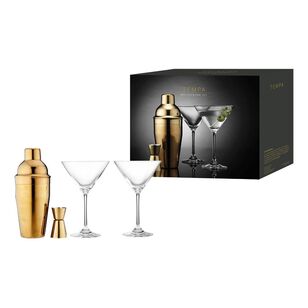 Tempa Aurora 4-Piece Gift Cocktail Set Gold