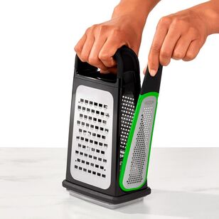OXO Etched Box Grater With Removeable Zester