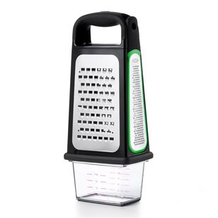 OXO Etched Box Grater With Removeable Zester