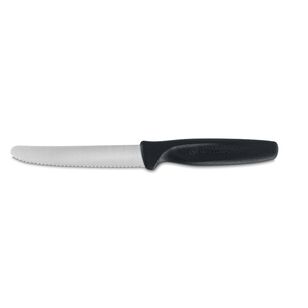 Wusthof Create 10 cm Serrated Paring Knife Black