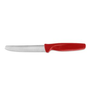 Wusthof Create 10 cm Serrated Paring Knife Red