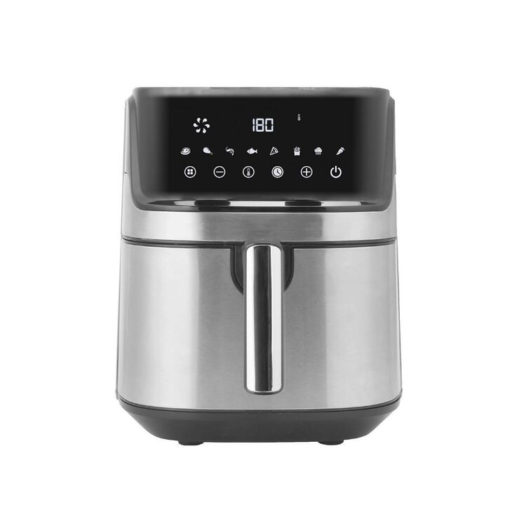 Smith & Nobel XL Air Fryer Stainless Steel/Black IA4126A