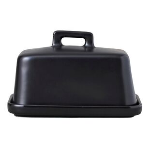Maxwell & Williams Epicurious Black Butter Dish