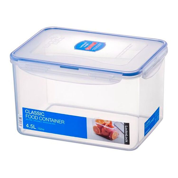 Lock & Lock Classic 4.5L Tall Rectangle Container