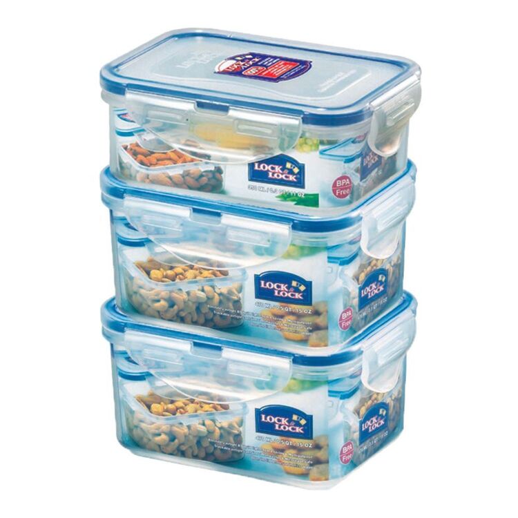Lock & Lock Classic Small 3-Piece Container Set