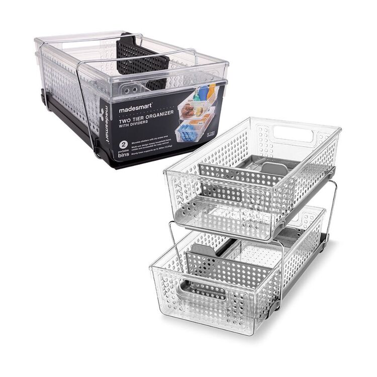 Madesmart 2 Level Storage with Divider