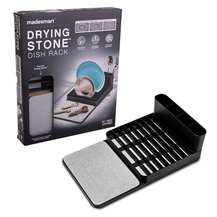 Madesmart 37.4 x 22.2 x 9.7 cm Dry Stone Rack | Harris Scarfe