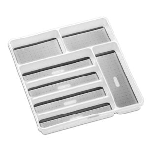 Madesmart 7 Compartment Cutlery Tray White