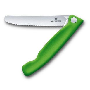 Victorinox 11 cm Folding Paring Knife Green
