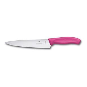 Victorinox 19 cm Cooks Carving Knife Pink