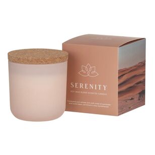 Amalfi Serenity Scented Candle 9.5 x 10 cm Nude Pink